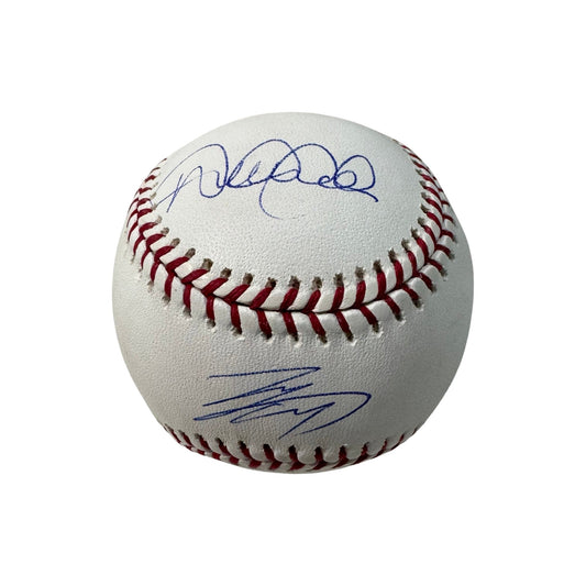 Derek Jeter & Shohei Ohtani Autographed OMLB MLB & Steiner