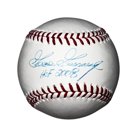 Milwaukee Brewers Rollie Fingers HOF 92 Inscribed Autographed Baseball