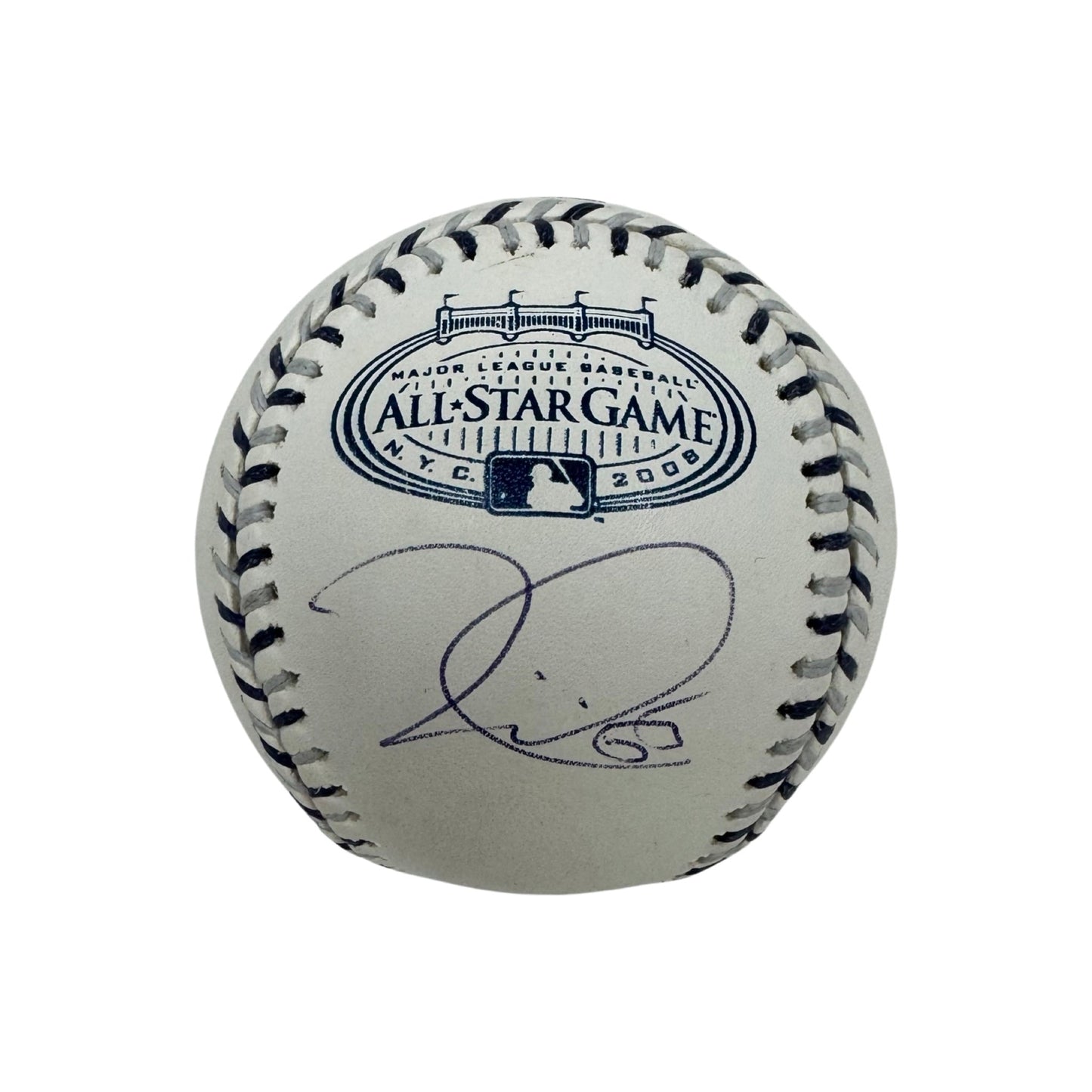 Tim Lincecum Autographed San Francisco Giants 2008 All Star Game Logo Baseball JSA