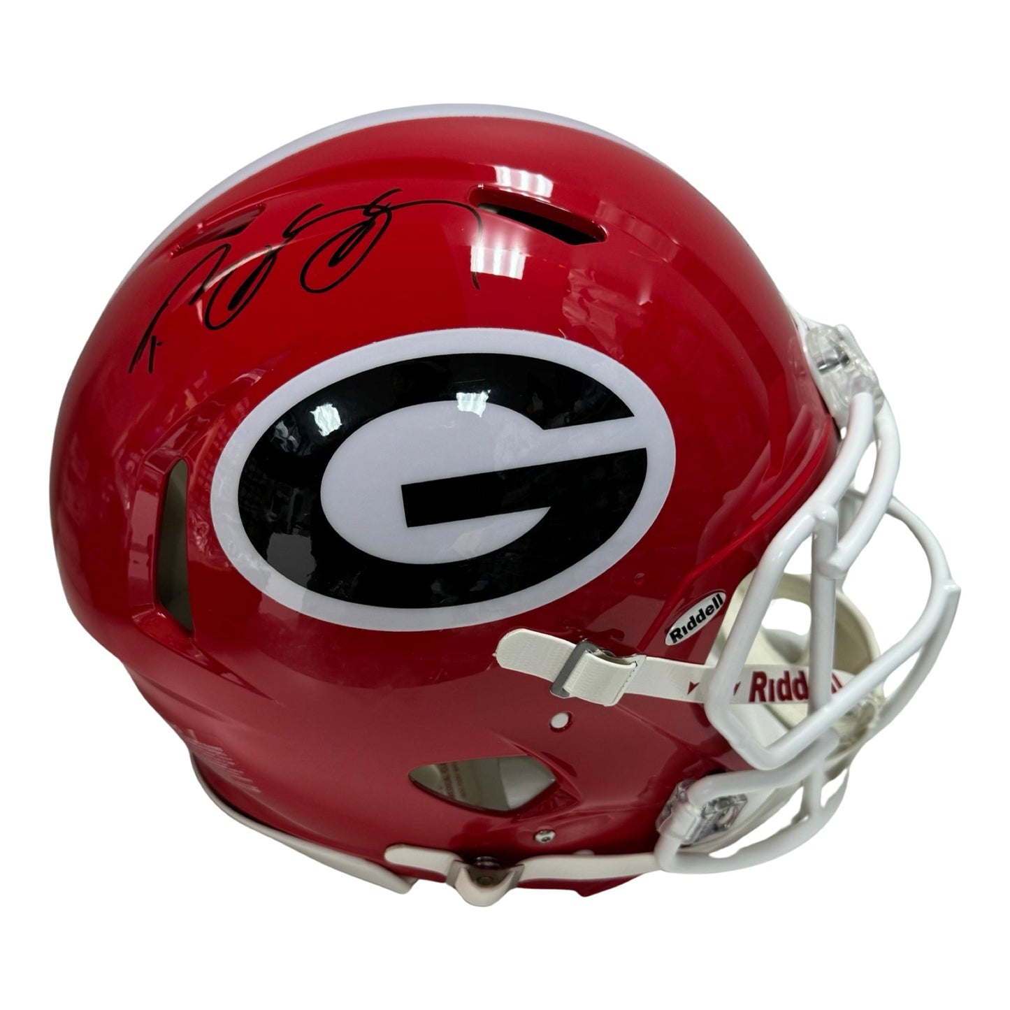 Bill Goldberg Autographed Georgia Bulldogs Speed Authentic Helmet PSA