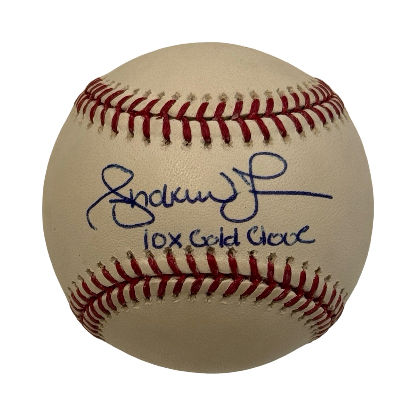 Andruw Jones Autographed Atlanta Braves OMLB Inscribed Beckett
