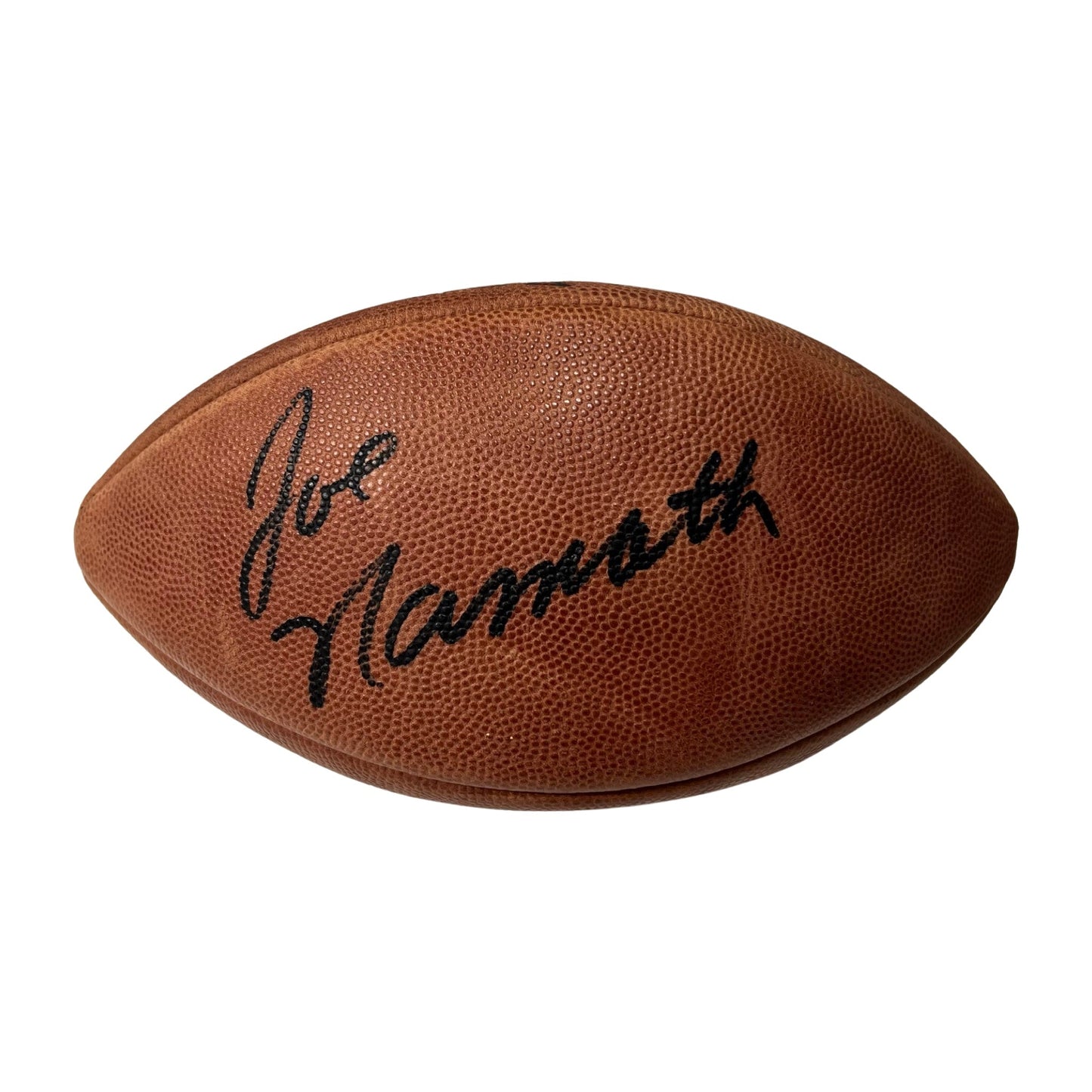 Joe Namath Autographed New York Jets Wilson Official NFL Football Steiner