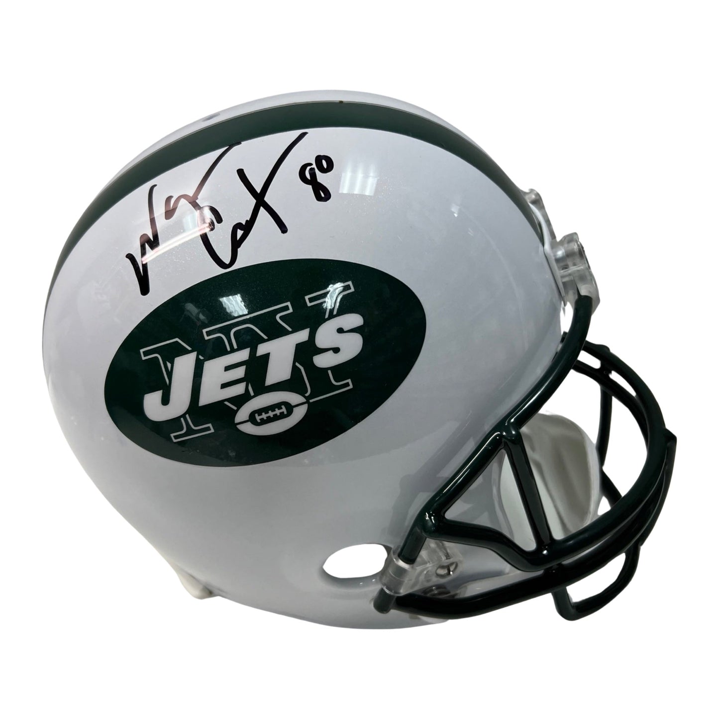 Wayne Chrebet Autographed New York Jets Proline Replica Helmet Steiner CX