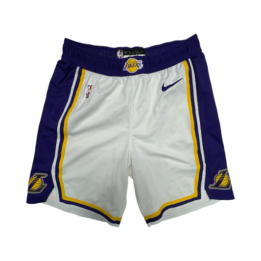 JR Smith Los Angeles Lakers 2020 NBA Finals Game Used Shorts White