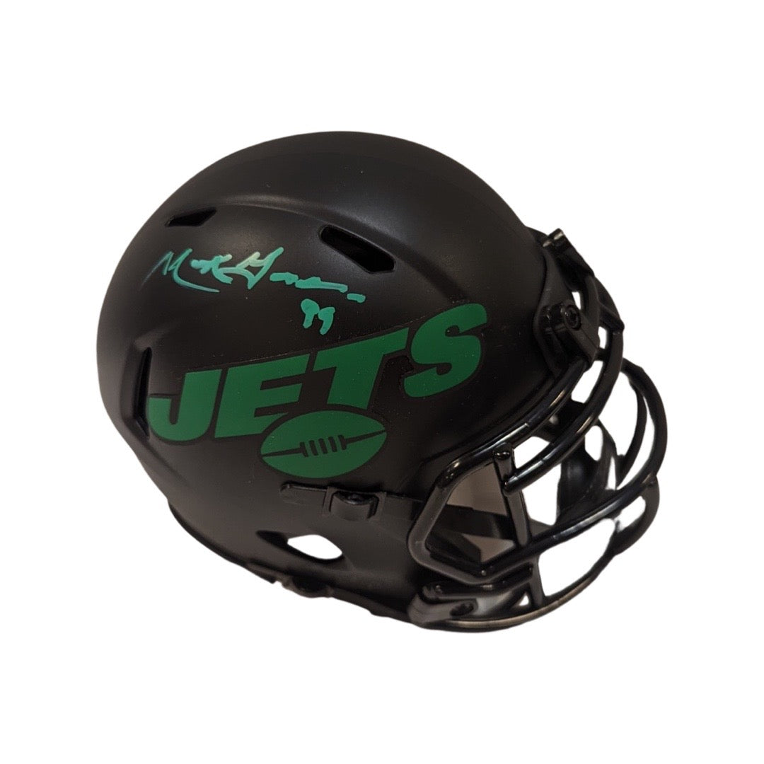 Mark Gastineau Autographed New York Jets Eclipse Mini Helmet JSA