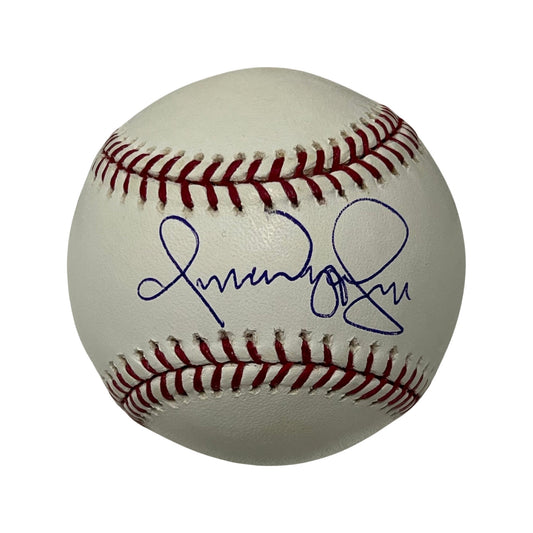Omar Vizquel Autographed OMLB JSA