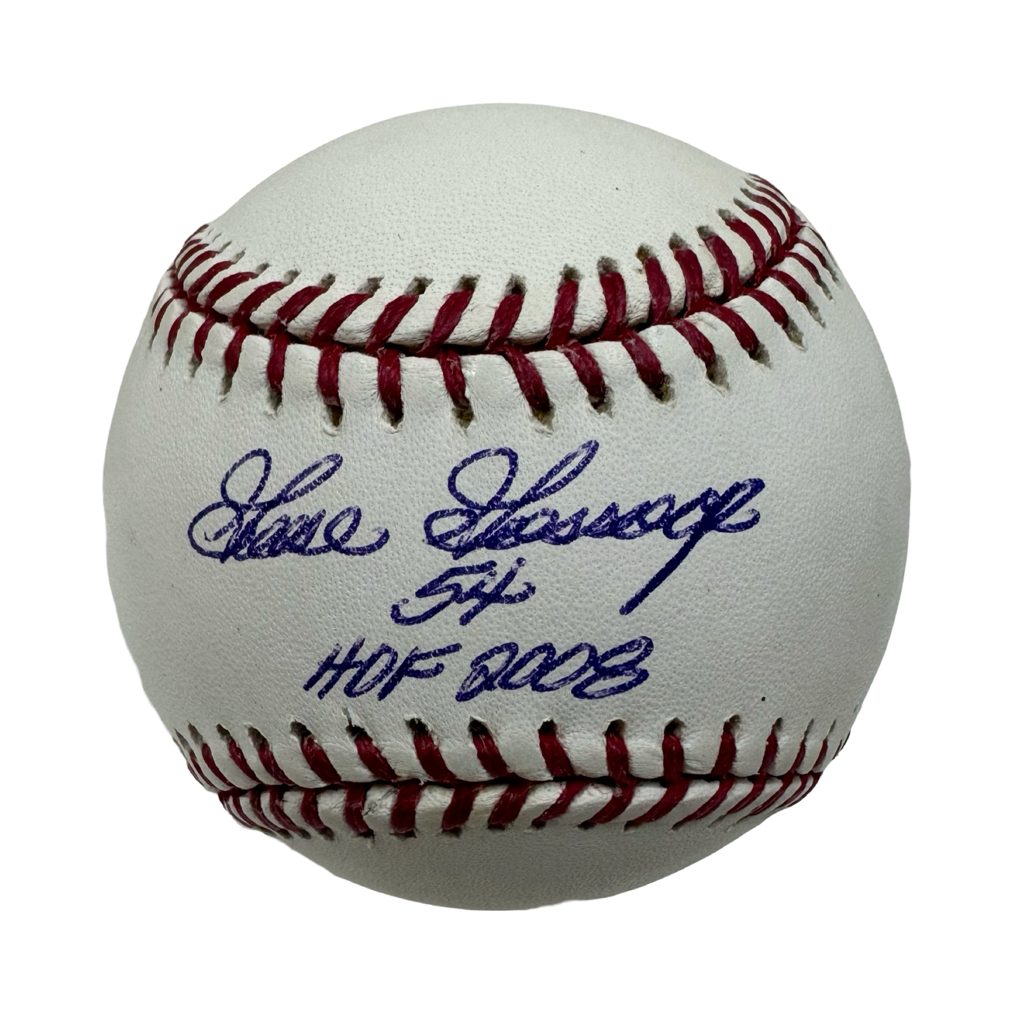 Goose Gossage Autographed Official American League Baseball HOF 2008 Inscription JSA