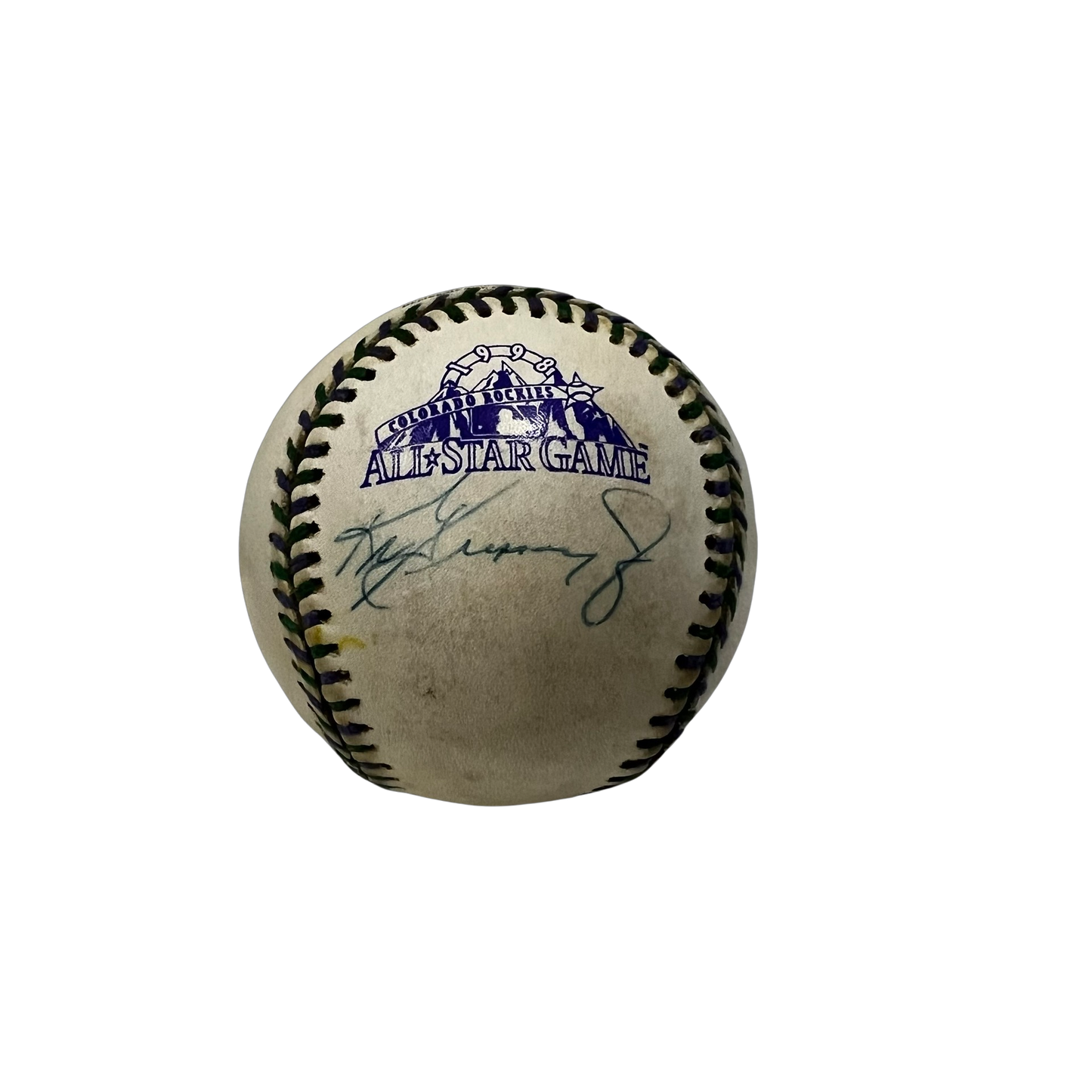 Ken Griffey Jr. Autographed 1998 All Star Game Logo Ball Beckett