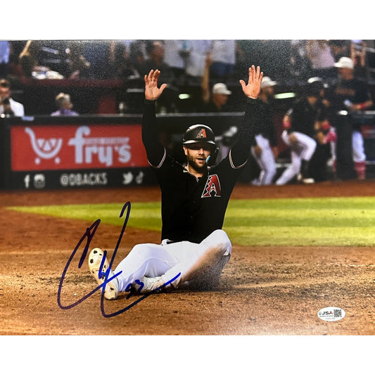 Christian Walker Autographed Arizona Diamondbacks 11x14 Photo Baseline JSA