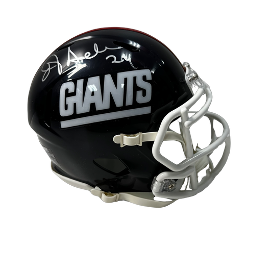 OJ Anderson Autographed New York Giants Old School Mini Helmet Steiner CX