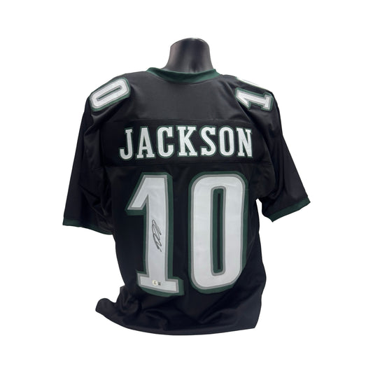 Desean Jackson Autographed Philadelphia Eagles Black Jersey Beckett BAS