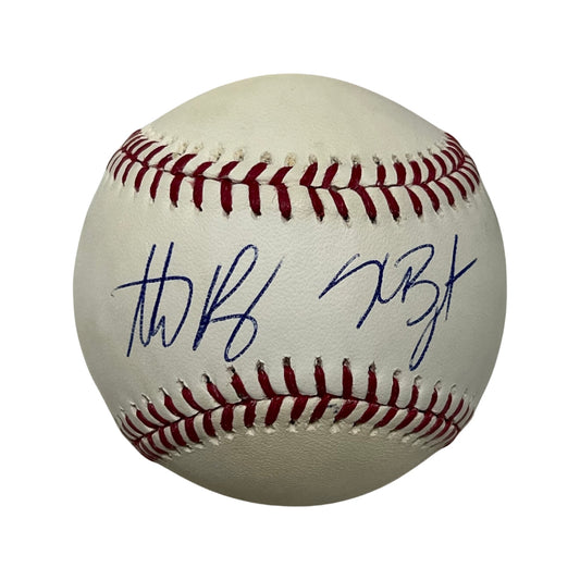 Anthony Rizzo & Kris Bryant Autographed Chicago Cubs OMLB Fanatics/MLB