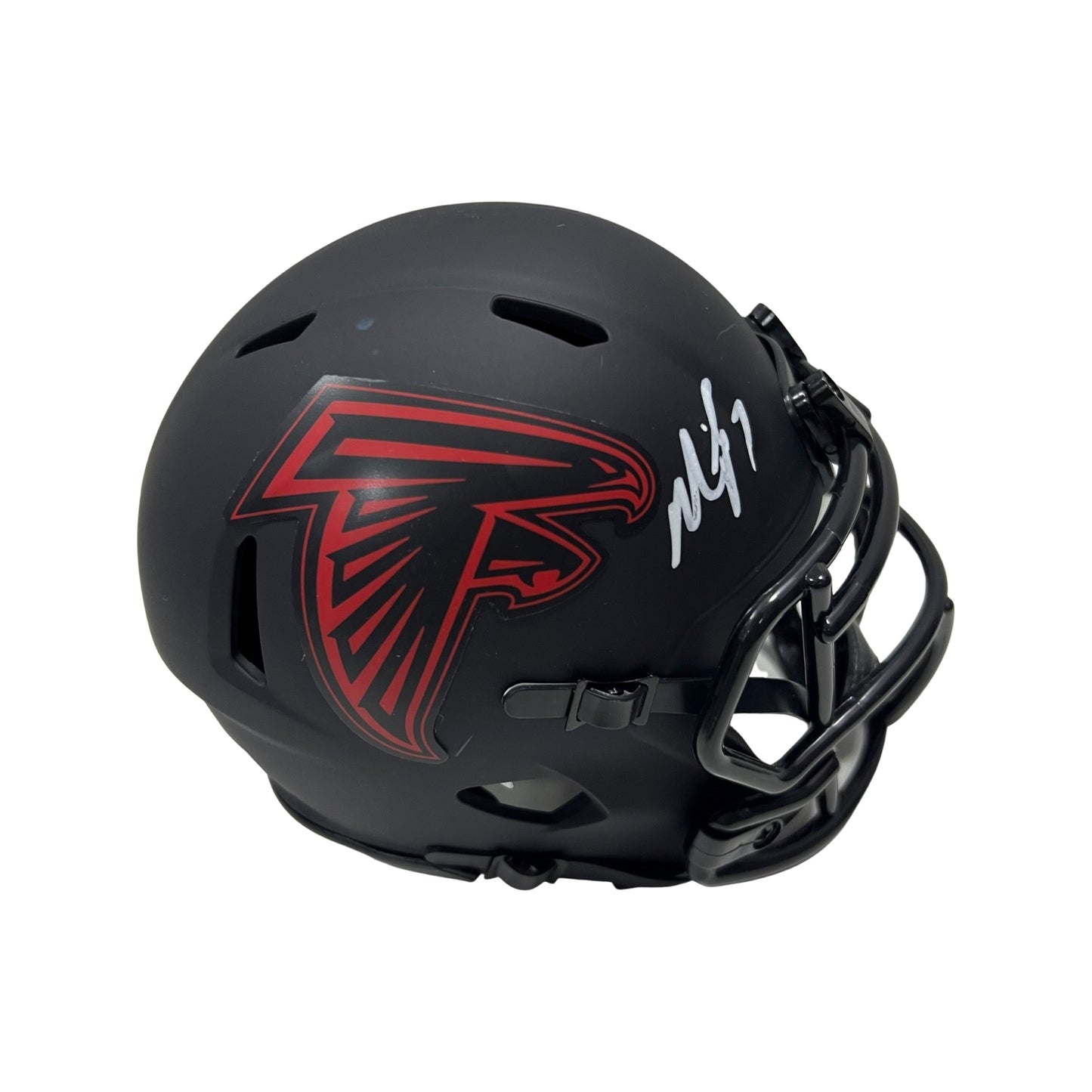 Michael Vick Autographed Atlanta Falcons Eclipse Mini Helmet JSA