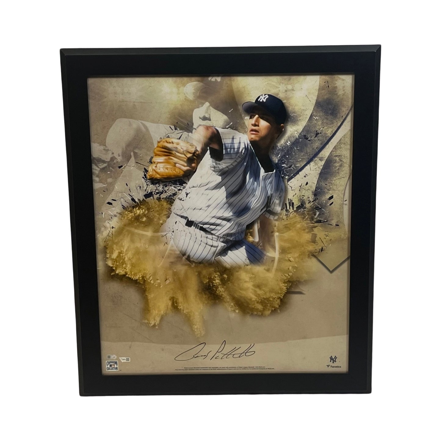 Andy Pettitte Autographed New York Yankees Framed 20x24 Fanatics