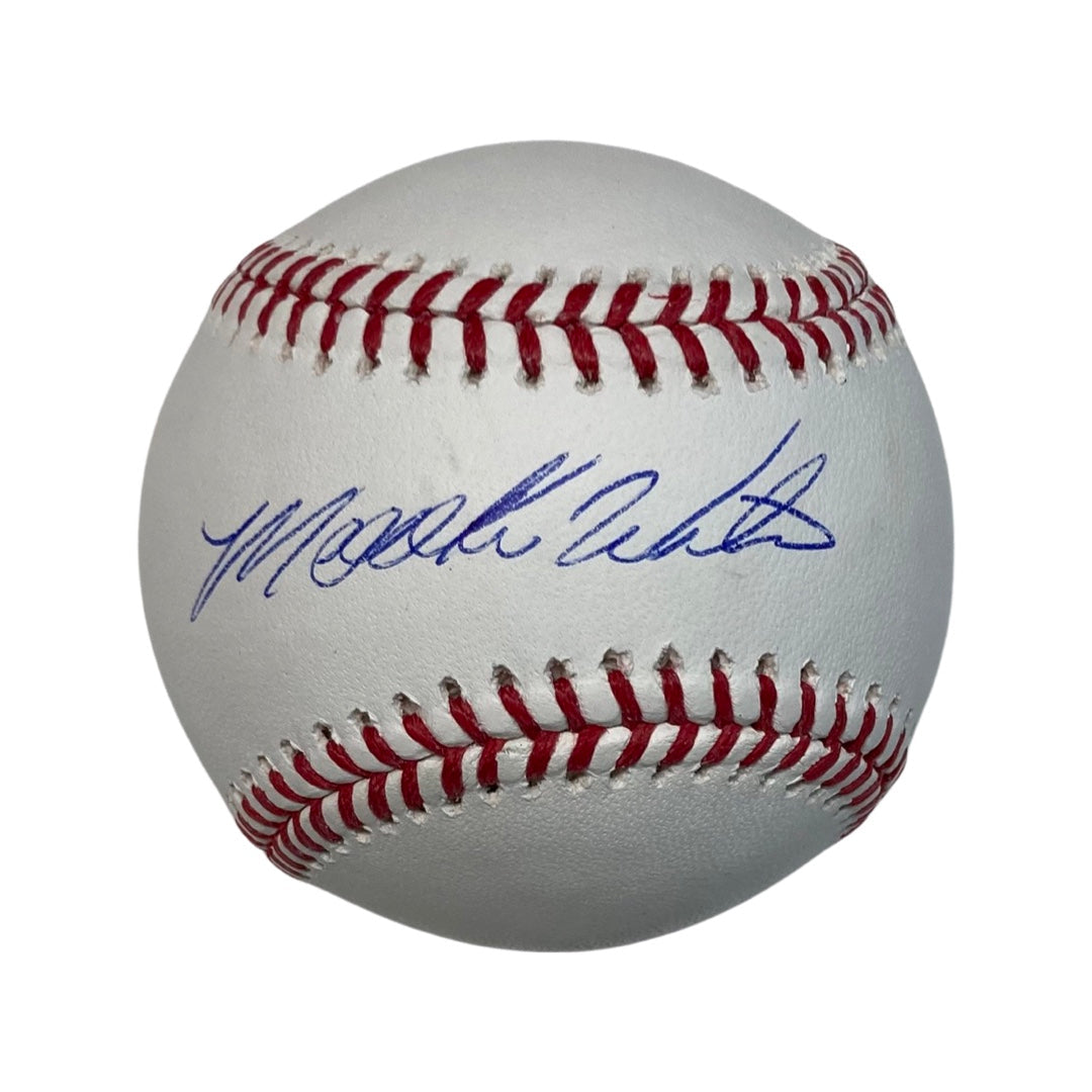 Mookie Wilson Autographed OMLB Steiner CX