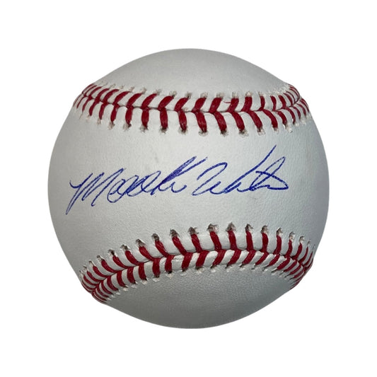 Mookie Wilson Autographed OMLB Steiner CX