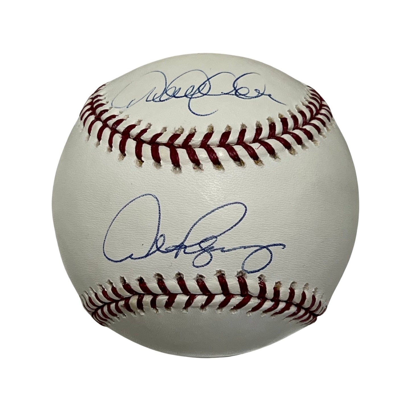 Derek Jeter & Alex Rodriguez Autographed New York Yankees OMLB Steiner/MLB