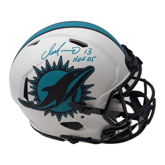 Dan Marino Autographed Miami Dolphins Lunar Eclipse Authentic Helmet “HOF 05” Inscription JSA