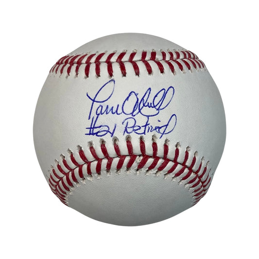 Paul O’Neill Autographed New York Yankees OMLB “#21 Retired” Inscription Steiner CX