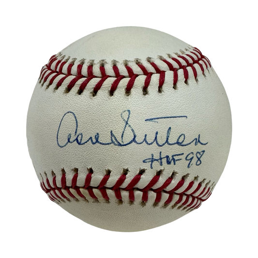 Don Sutton Autographed Official National League Baseball HOF 98 Inscription JSA