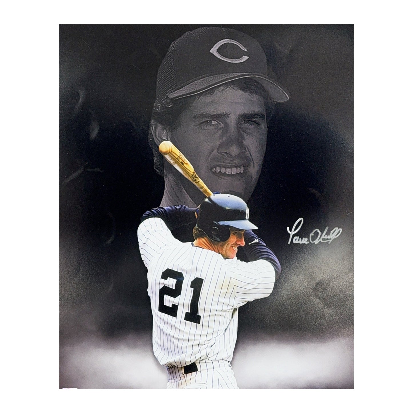 Paul O’Neill Autographed Yankees & Reds Edit 16x20 Steiner CX - Framed