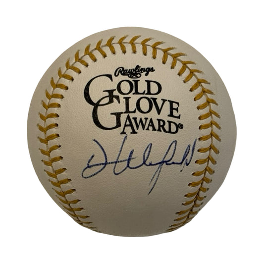 Dave Winfield Autographed Gold Glove Logo OMLB Beckett