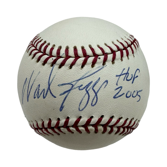 Wade Boggs Autographed Official American League Baseball “HOF 2005” Inscription JSA