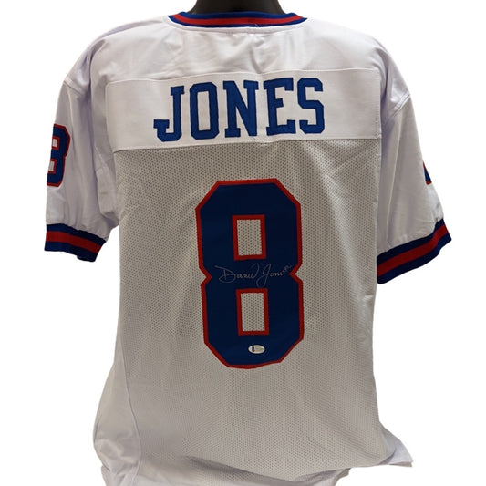 Daniel Jones Autographed New York Giants Color Rush Jersey Beckett