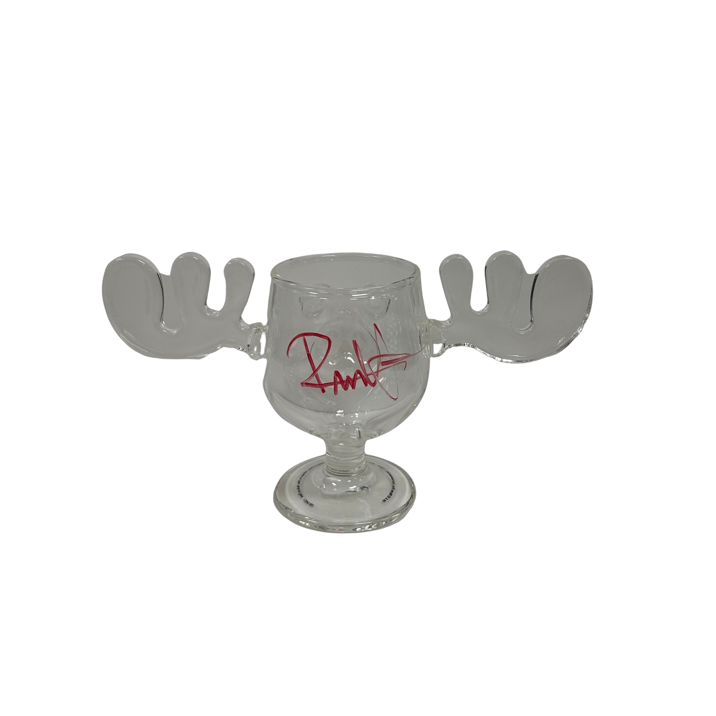 Randy Quaid Autographed Moose Glass Mug JSA