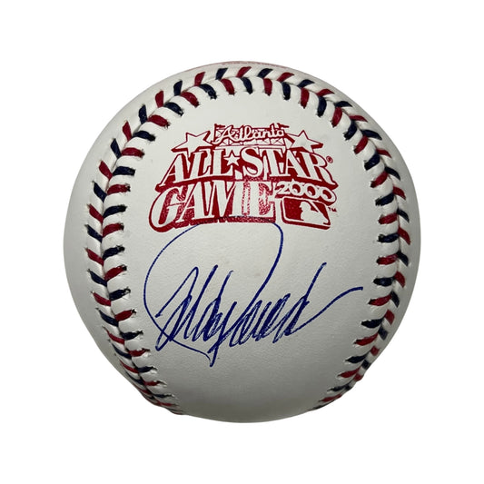 Jorge Posada Autographed New York Yankees 2000 All Star Game Logo Baseball JSA