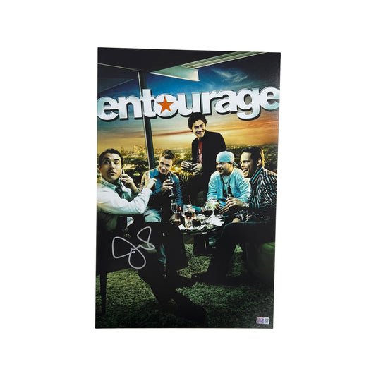 Jeremy Piven Autographed Ari Gold Entourage Cast Poster 11x17 Photo Steiner CX