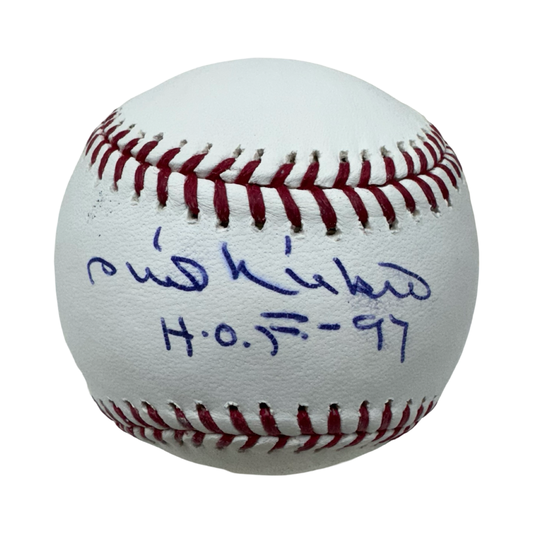 Phil Niekro Autographed OMLB HOF 97 Inscription JSA