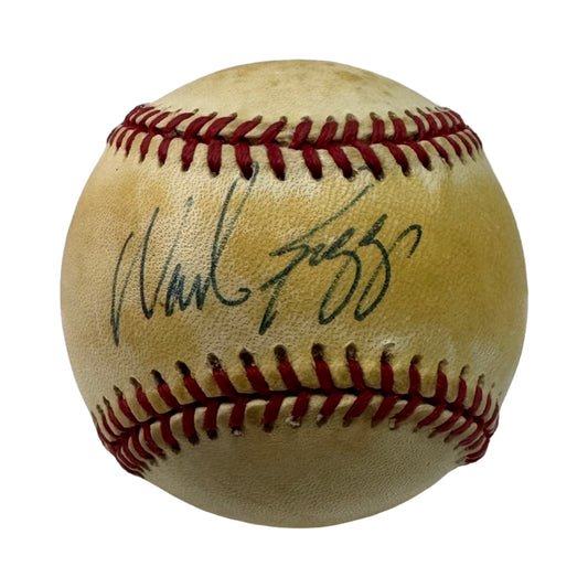 Wade Boggs Autographed OMLB Beckett BAS Toned