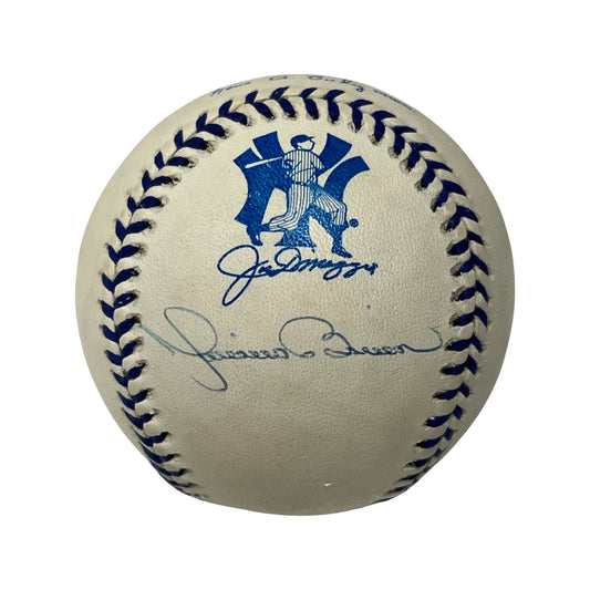 Mariano Rivera Autographed New York Yankees Joe Dimaggio Logo Baseball SGC