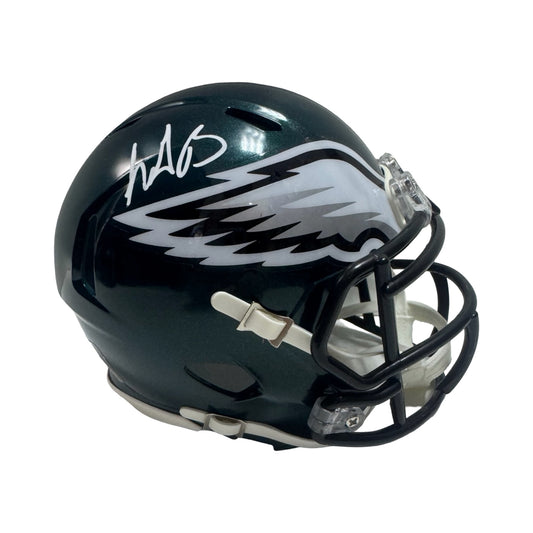 LeGarett Blount Autographed Philadelphia Eagles Mini Helmet JSA