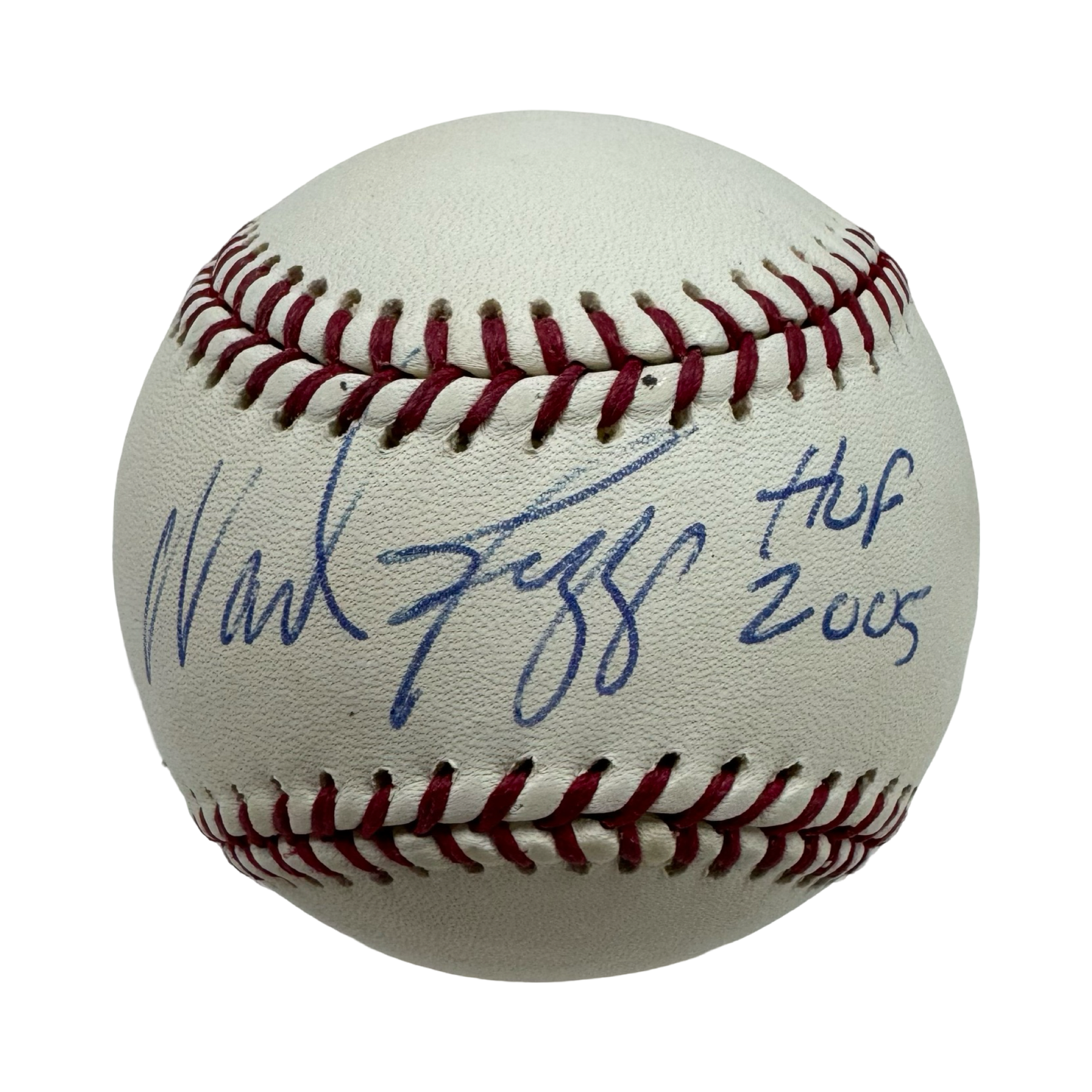 Wade Boggs Autographed Official American League Baseball HOF 2005 Inscription JSA