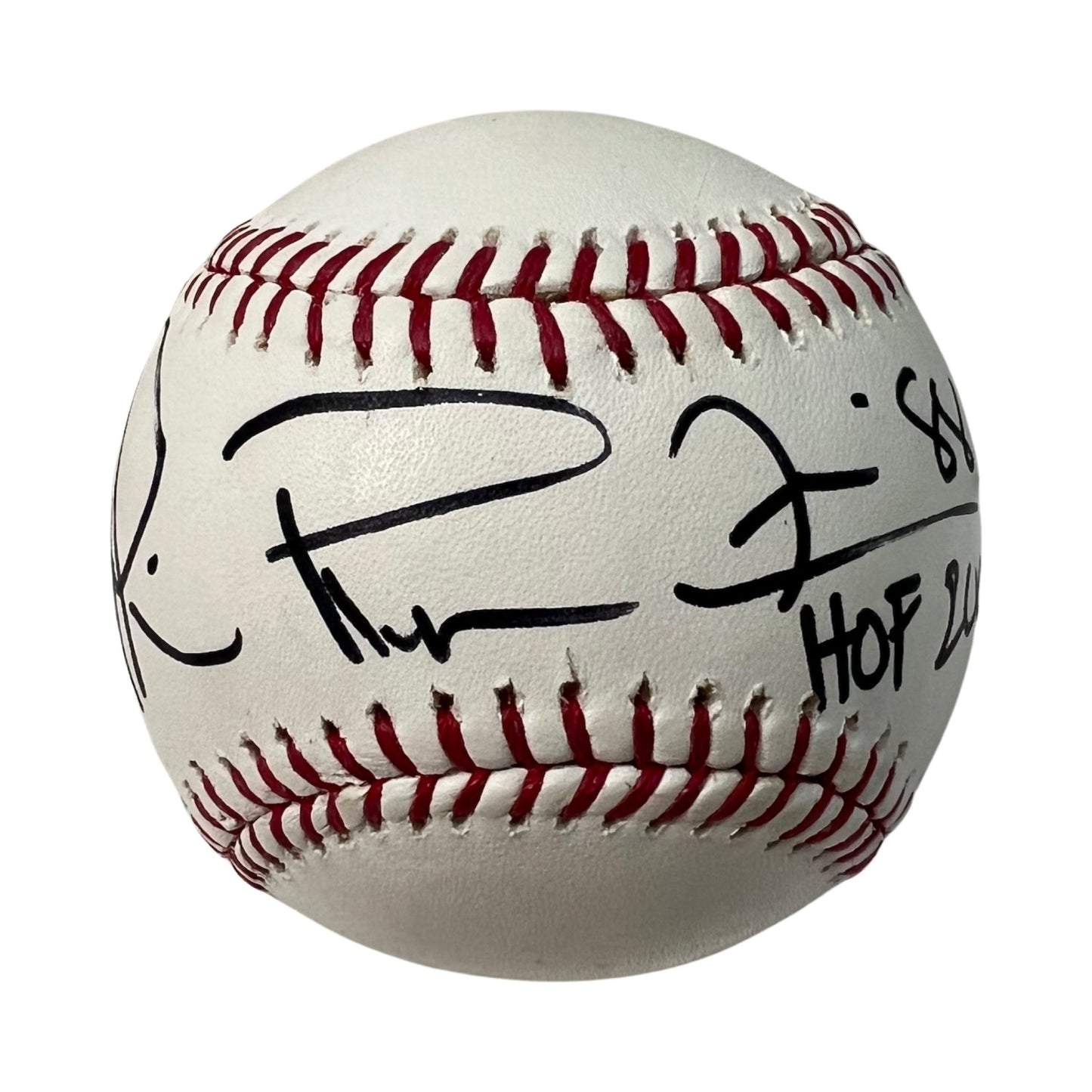 Michael Irvin Autographed Dallas Cowboys OMLB HOF 2007 Inscription JSA