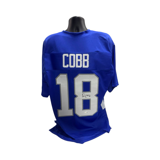 Randall Cobb University of Kentucky Autographed Blue Jersey JSA