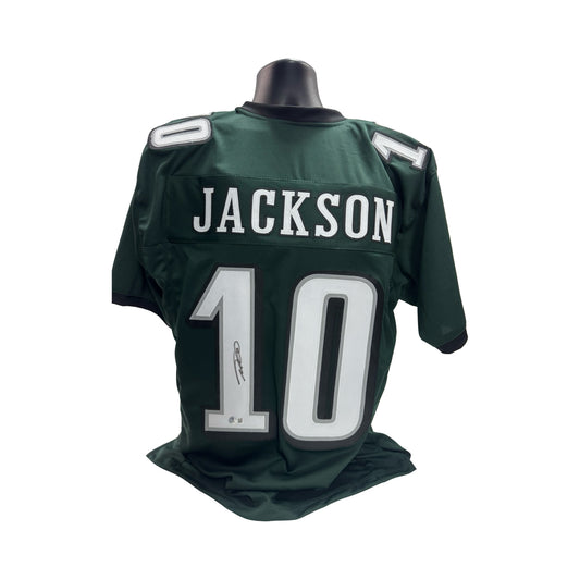 Desean Jackson Autographed Philadelphia Eagles Green Jersey Beckett BAS