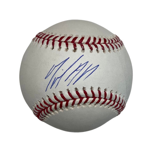 Miguel Andujar Autographed New York Yankees OMLB Steiner