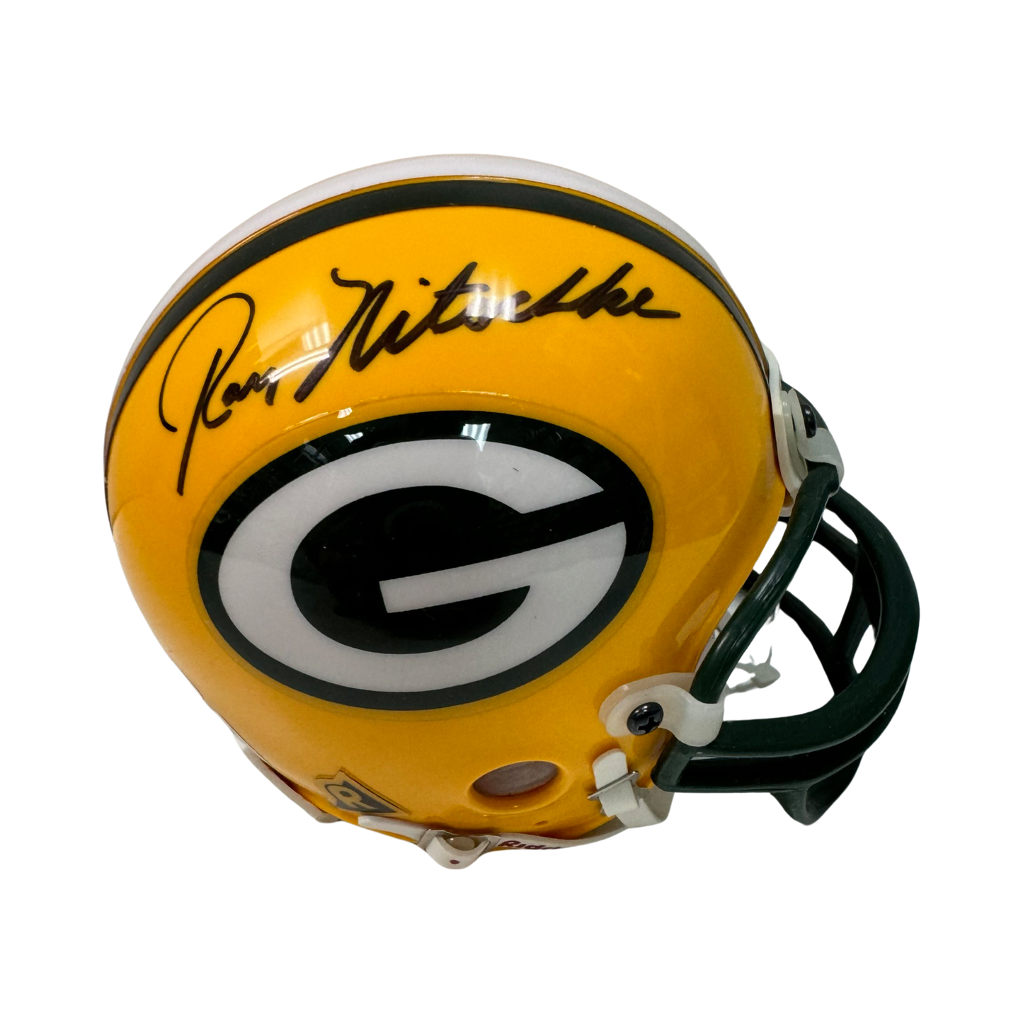 Ray Nitchke Autographed Green Bay Packers Mini Helmet JSA