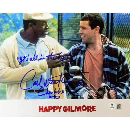 Carl Weathers Autographed Happy Gilmore Walking Inscribed "It's All In The Hips" 8x10 Photo Beckett BAS (Copy) (Copy)