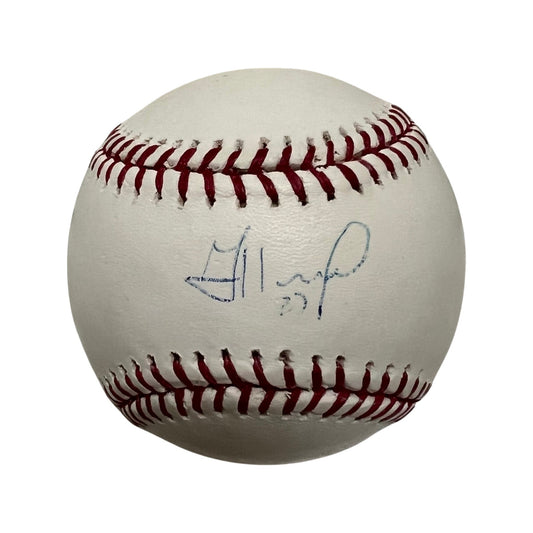 Jose Altuve Autographed Houston Astros OMLB Steiner