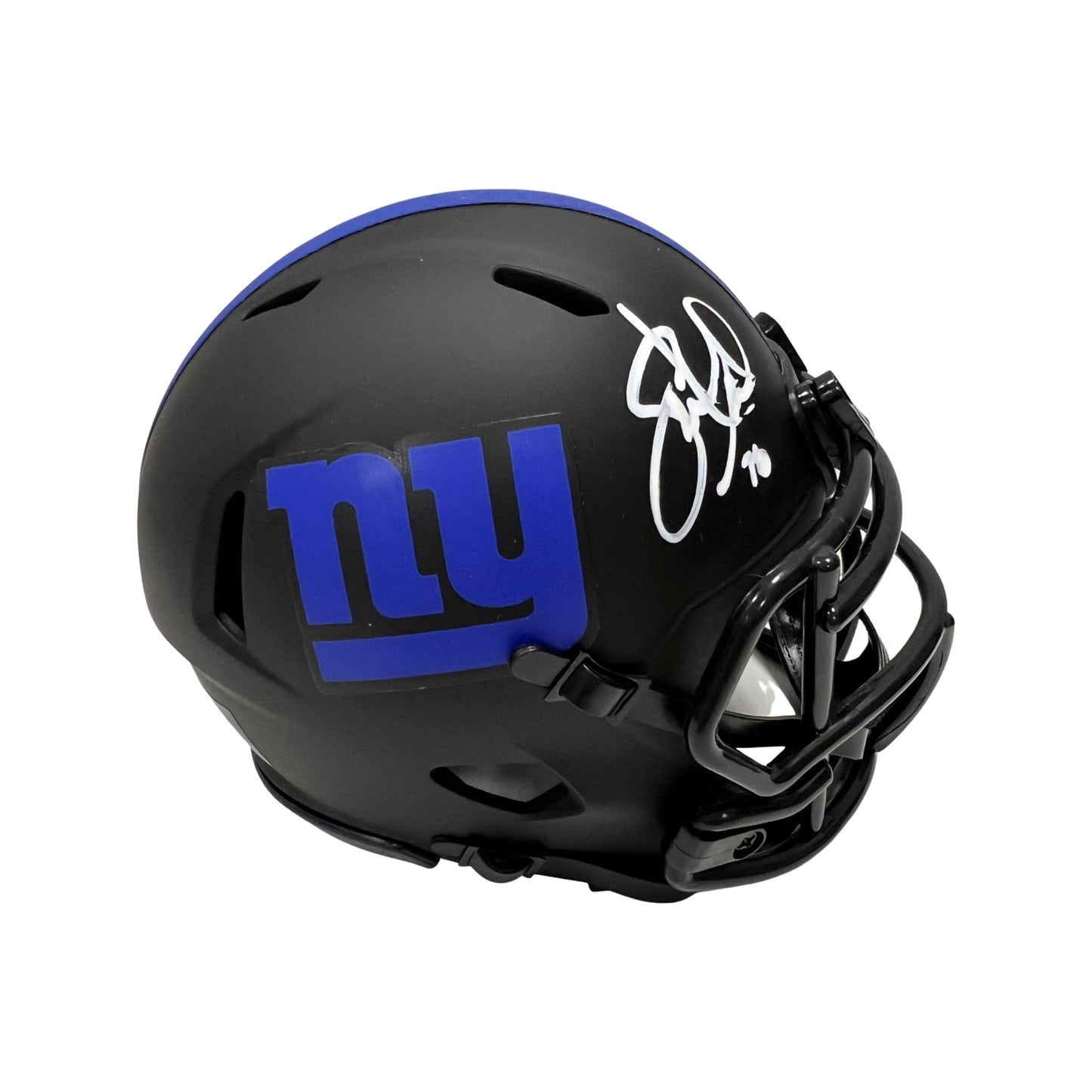 Leonard Marshall Autographed New York Giants Eclipse Mini Helmet Steiner CX