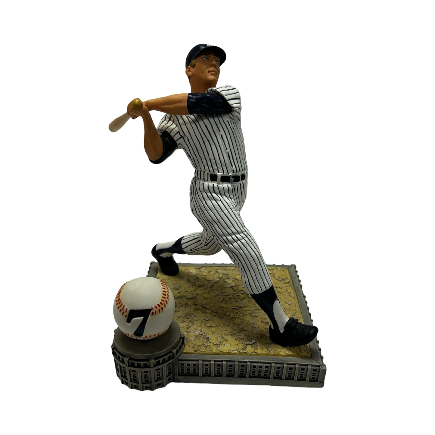 Mickey Mantle New York Yankees Mantle Swing Home Figurine 1995 Hamilton Collection