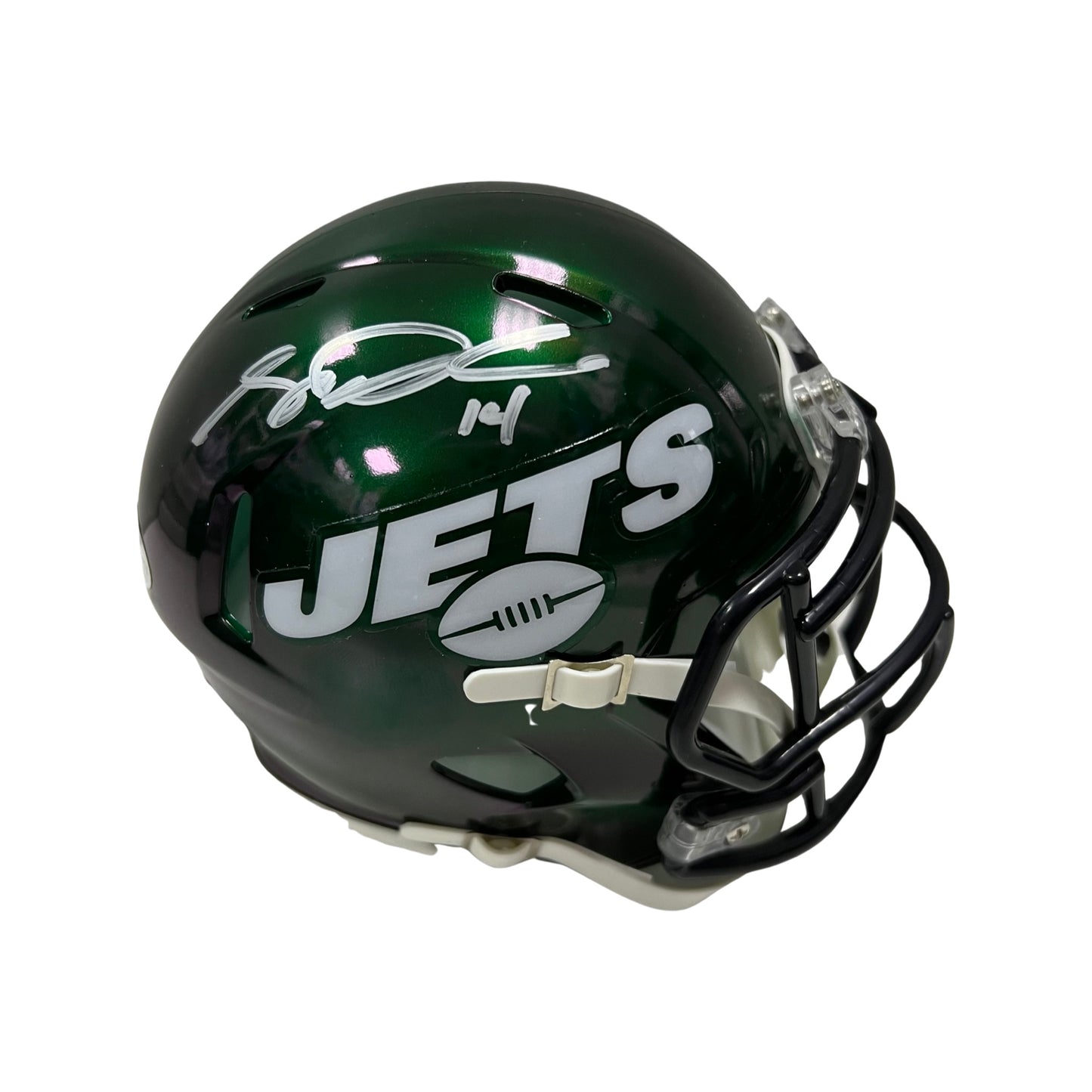 Sam Darnold Autographed New York Jets Speed Mini Helmet Beckett