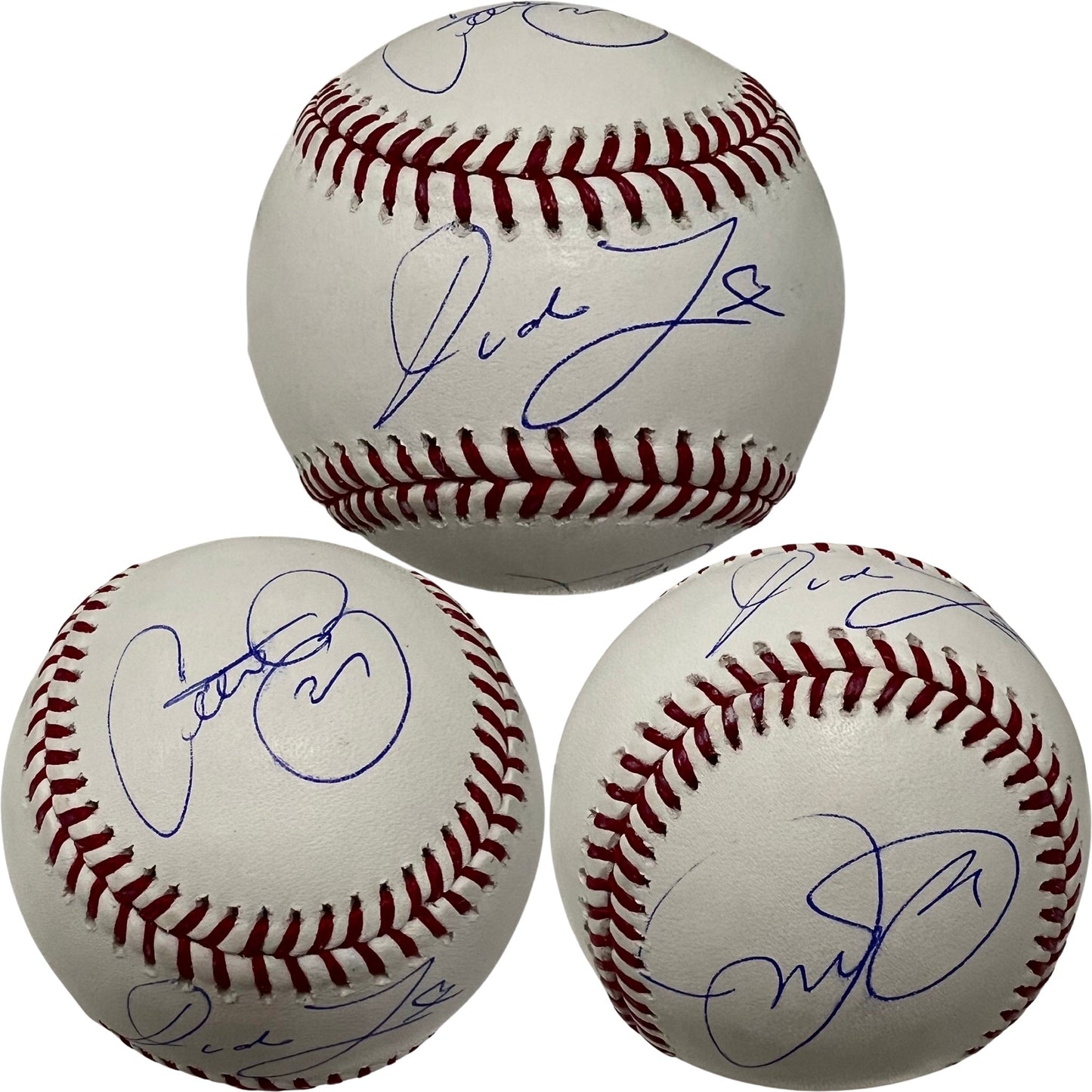 Mick Foley Three Faces Autographed "Dude Love, Mankind, Cactus Jack" OMLB Beckett