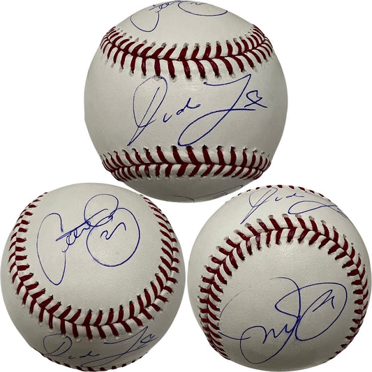 Mick Foley Three Faces Autographed "Dude Love, Mankind, Cactus Jack" OMLB Beckett