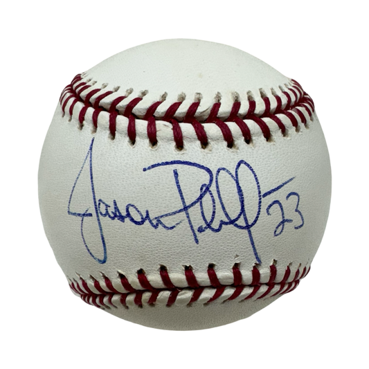 Jason Phillips Autographed Official National League Baseball JSA