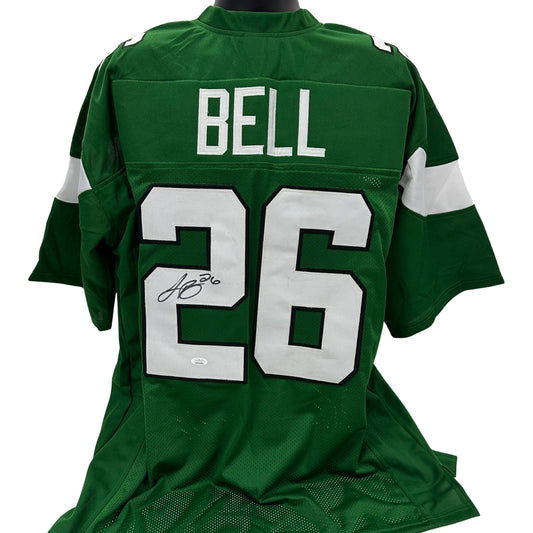 Leveon Bell Autographed New York Jets Green Jersey JSA